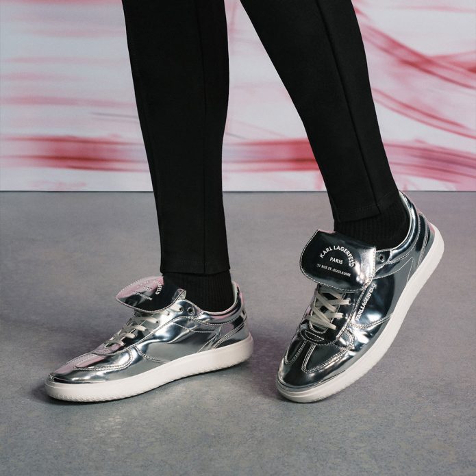 buty srebrne