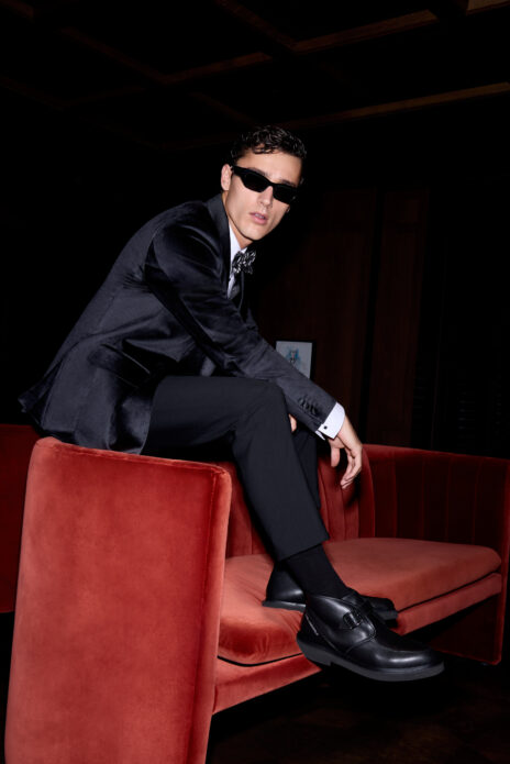 czarna marynarka męska