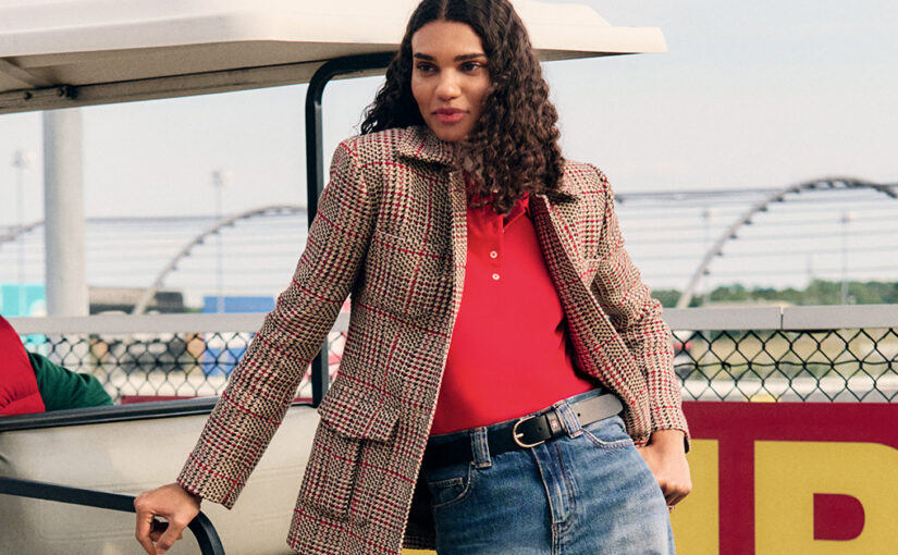 Marynarka w kratę – damskie stylizacje na jesienne spotkania i nie tylko