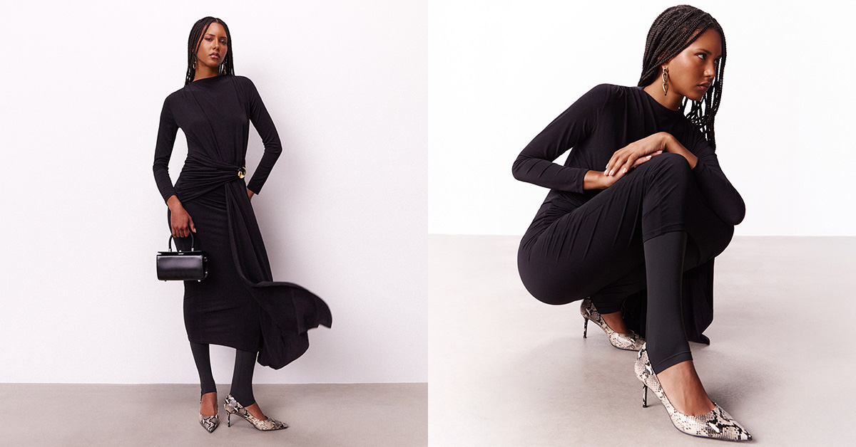 jakie buty do czarnej sukienki